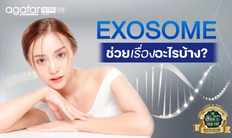 Exosome ช่วยในเรื่องอะไร